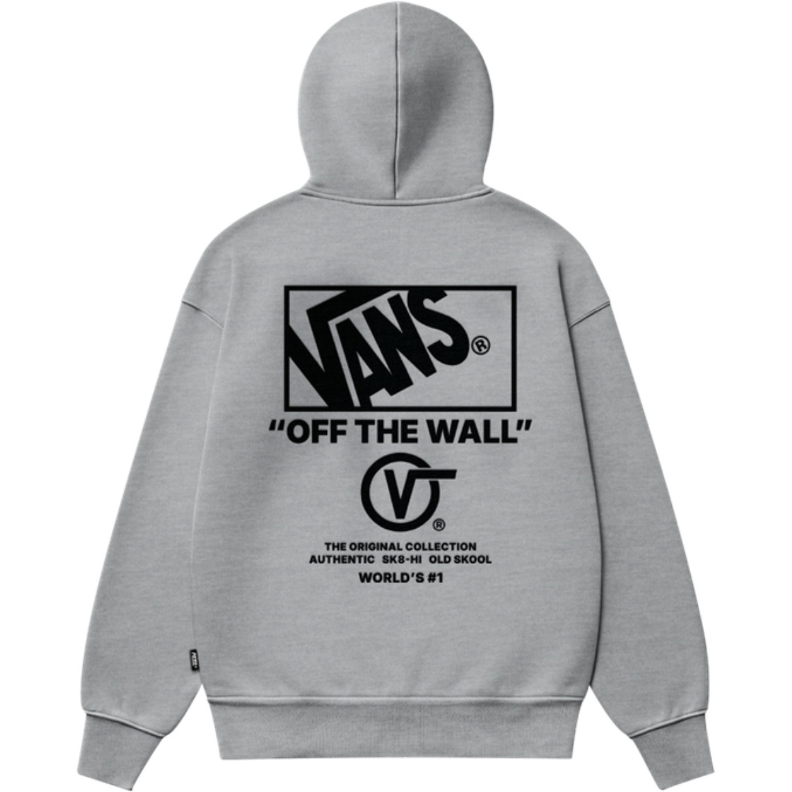 2026 Vans Mens Stacked Hi Hoodie VN00105P02F - Cement Heather